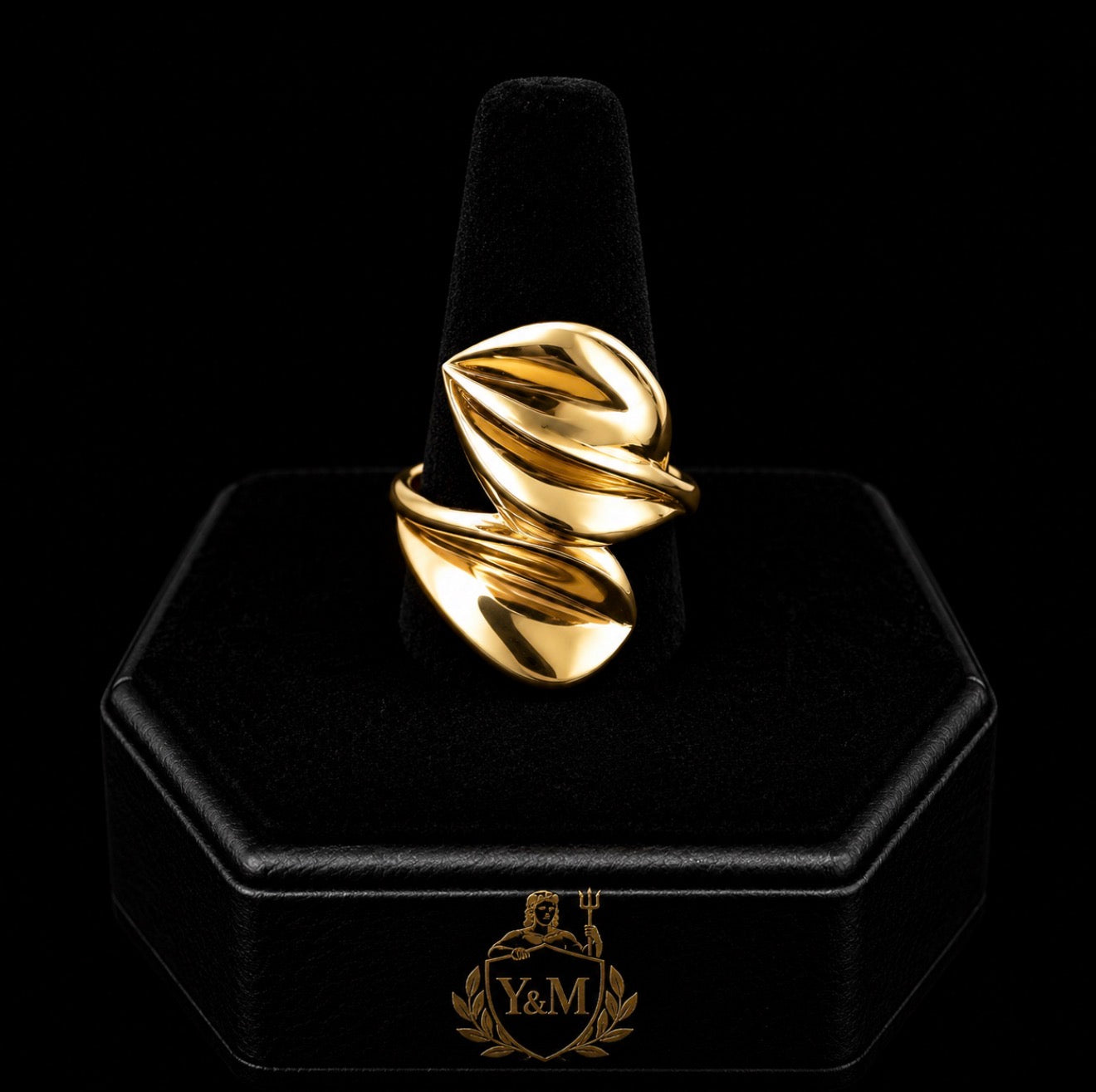 Anillo Golden Wave ✨